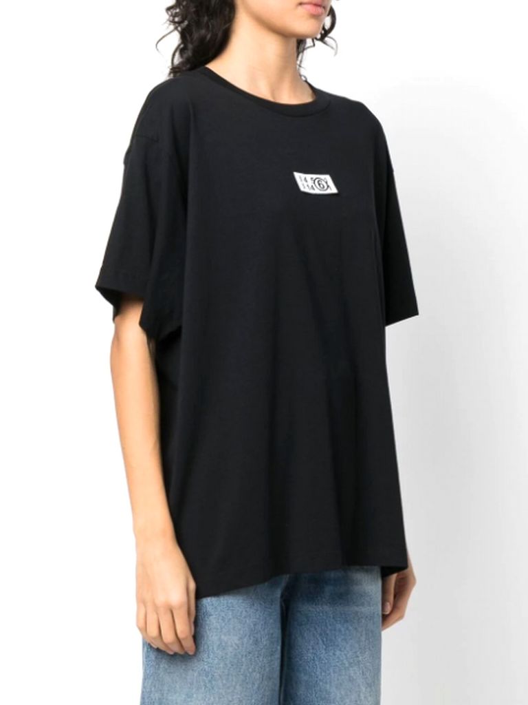 数量限定!EXPRESS便可★MM6 ロゴパッチ Tシャツ MM6 Maison Margiela - MM⑥ Maison Margiela 6 LOGO PRINT T