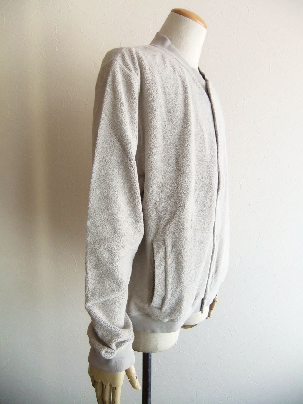 PF Breaker' BLOUSON (ベージュ)  コットン フリース ブルゾン