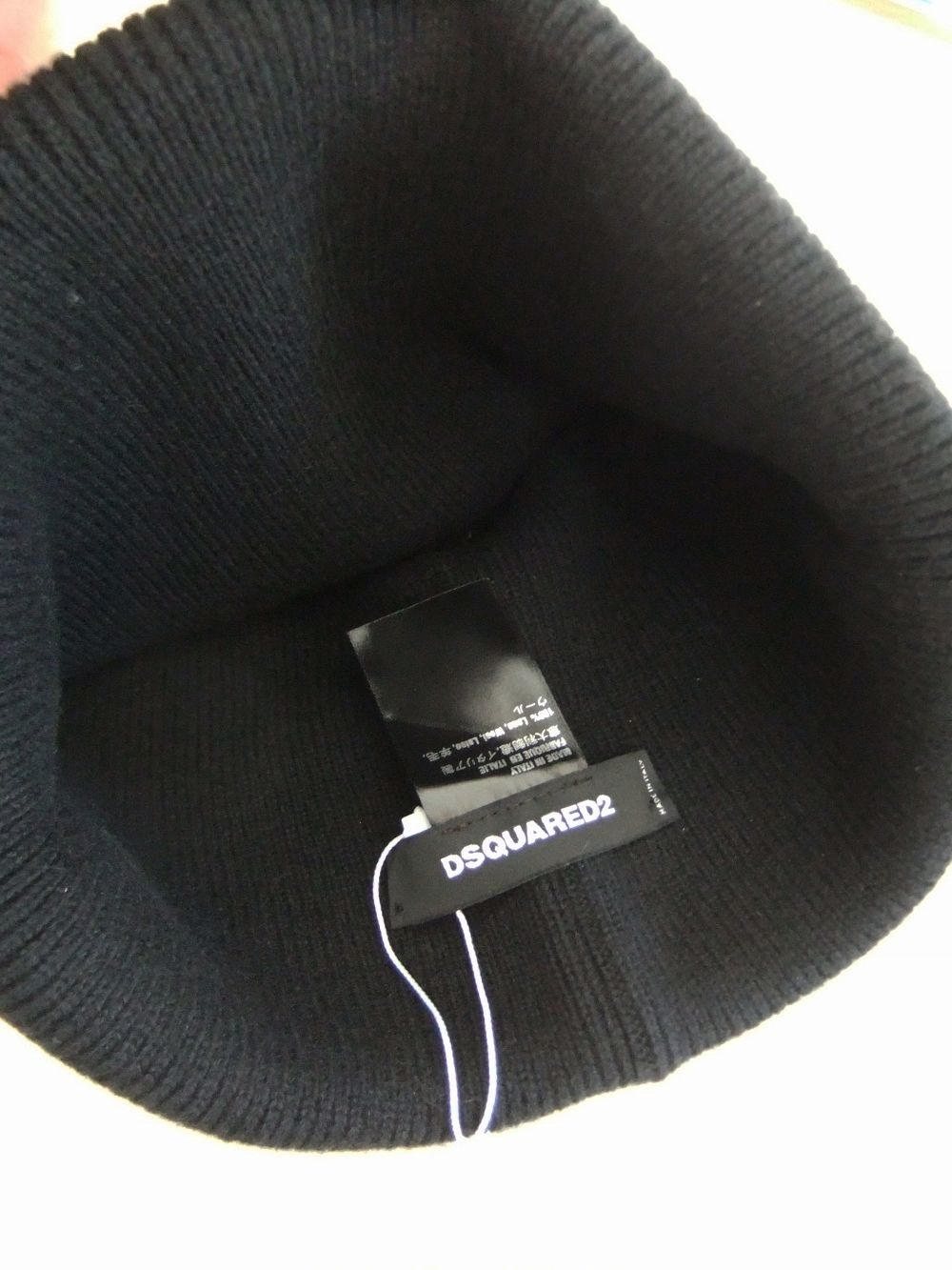 DSQUARED2 BEANIE  D2 ビーニー   S82KN0001