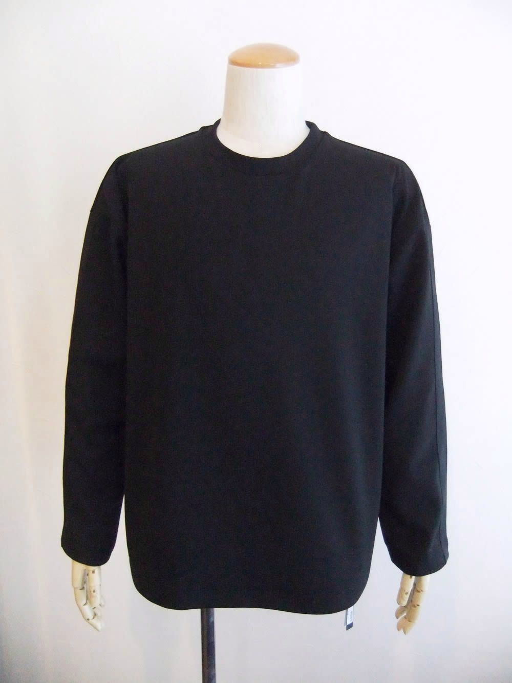 スリーブライン プルオーバー  (ブラック)