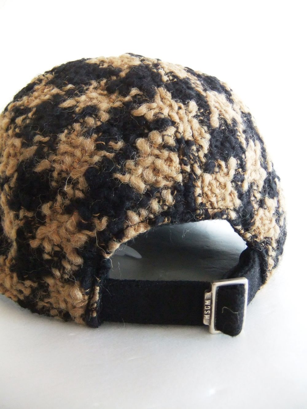 BIG HOUNDSTOOTH PATTERN CAP  千鳥柄キャップ   3341MDL03