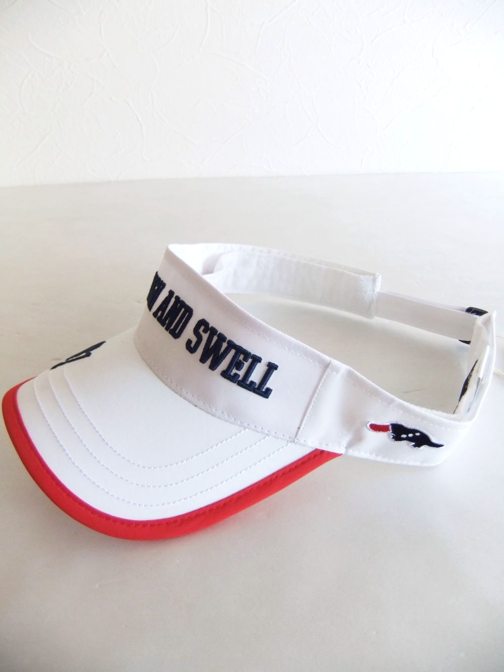 SYDNEY TOUR SUN VISOR  (ホワイト) ロゴ入りサンバイザー  RSA-25008