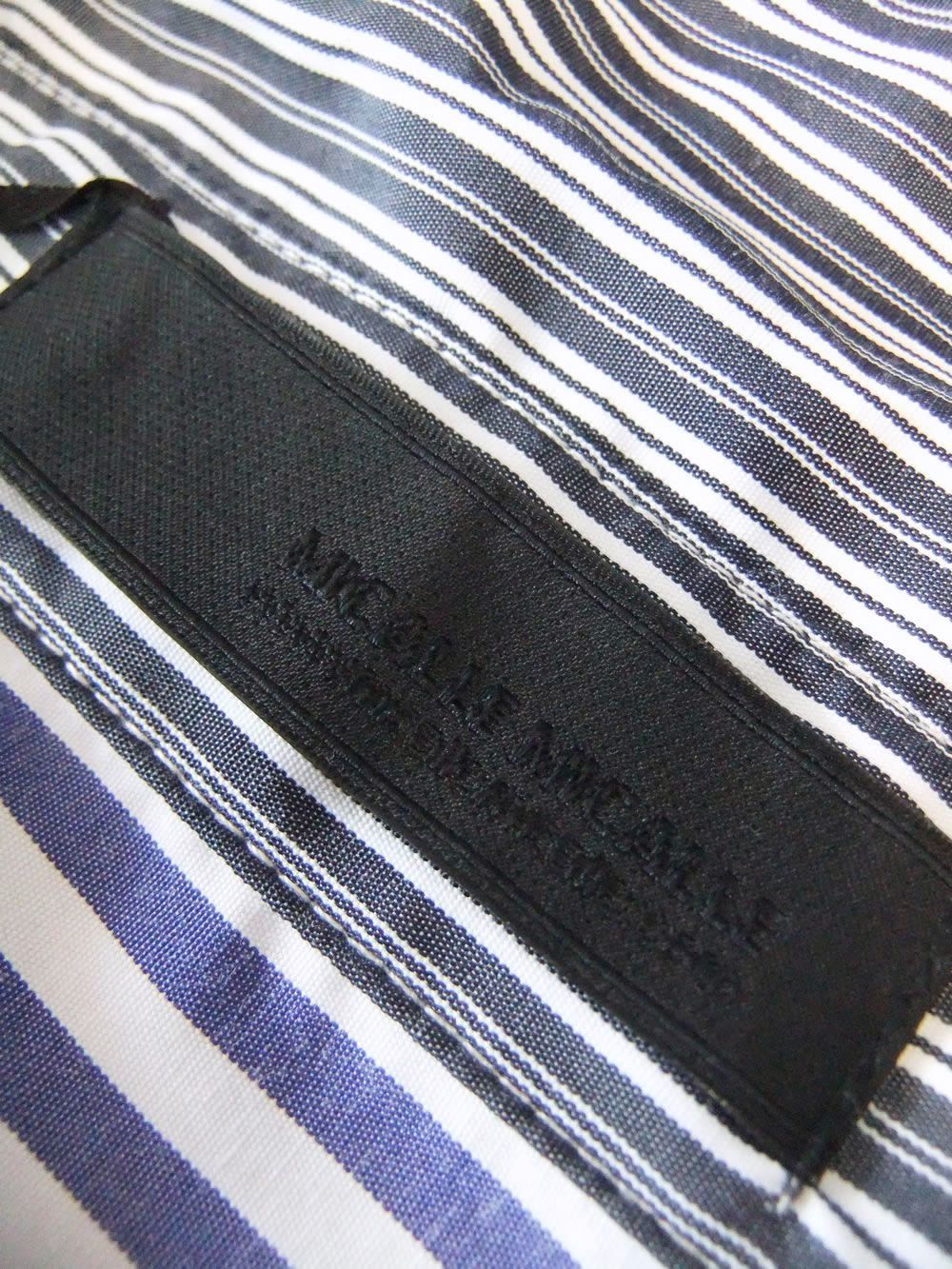 2WAY スリーブ 配色 デザイン シャツ    MMA116HEA