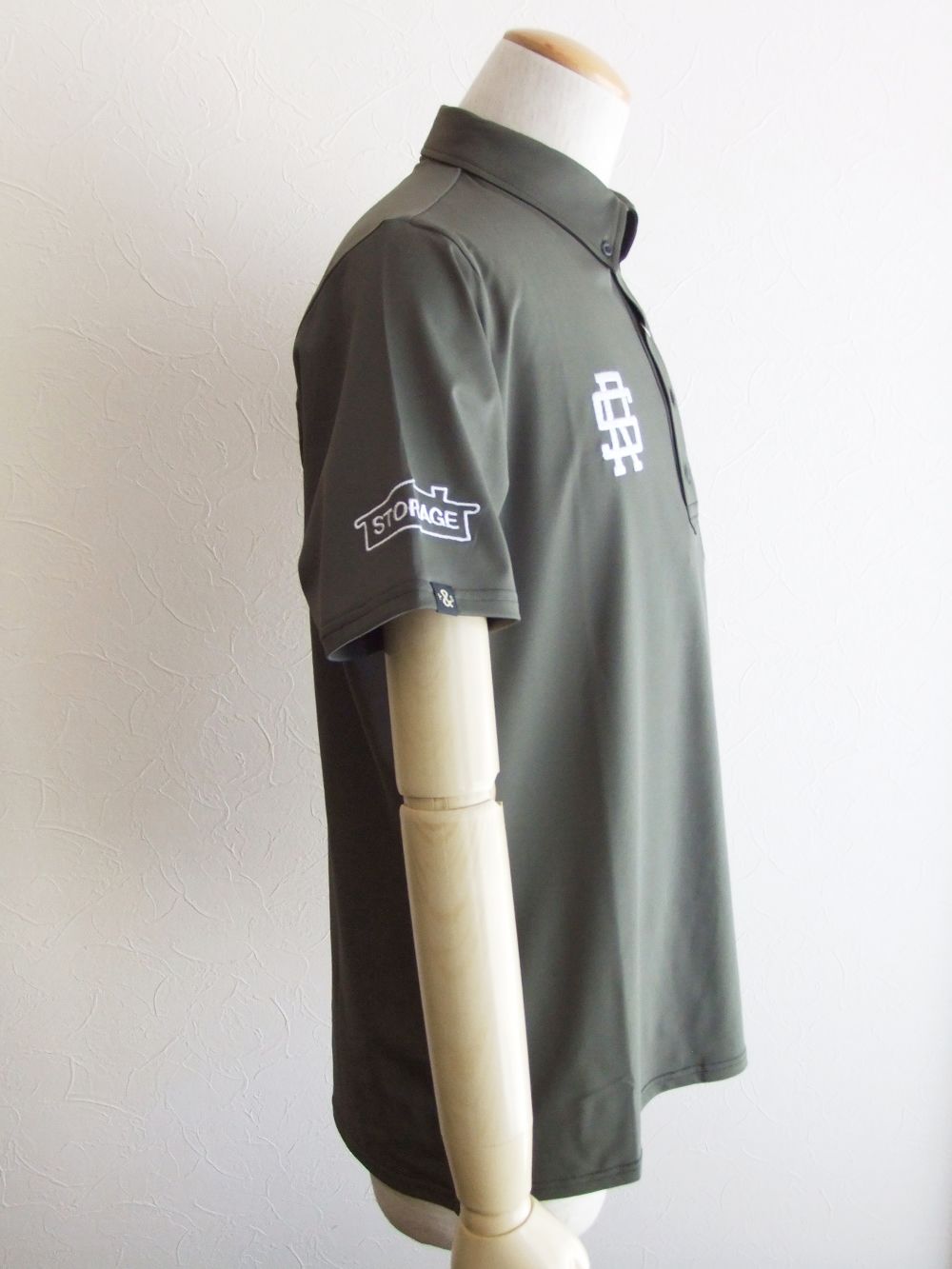 2022 TOUR POLO (オリーブ)   半袖B.D.ポロ  RSM-22001