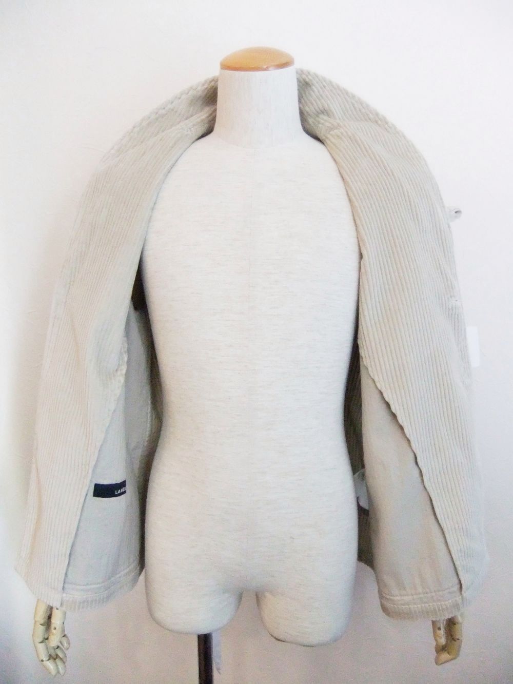 SHAWL COLLAR JACKET  コーデュロイ ショールカラー シャツジャケット