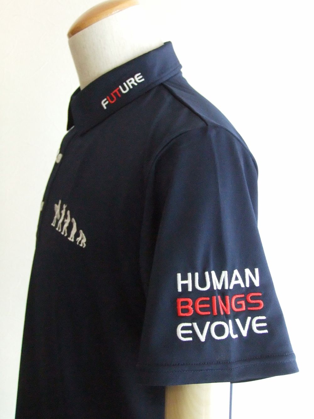 EVOLVE TOUR POLO (ネイビー)   半袖B.D.ポロ  RSM-22004