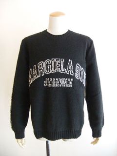 《MM➅》 Maison Margiela     ロゴジャガード クルーネック ニット