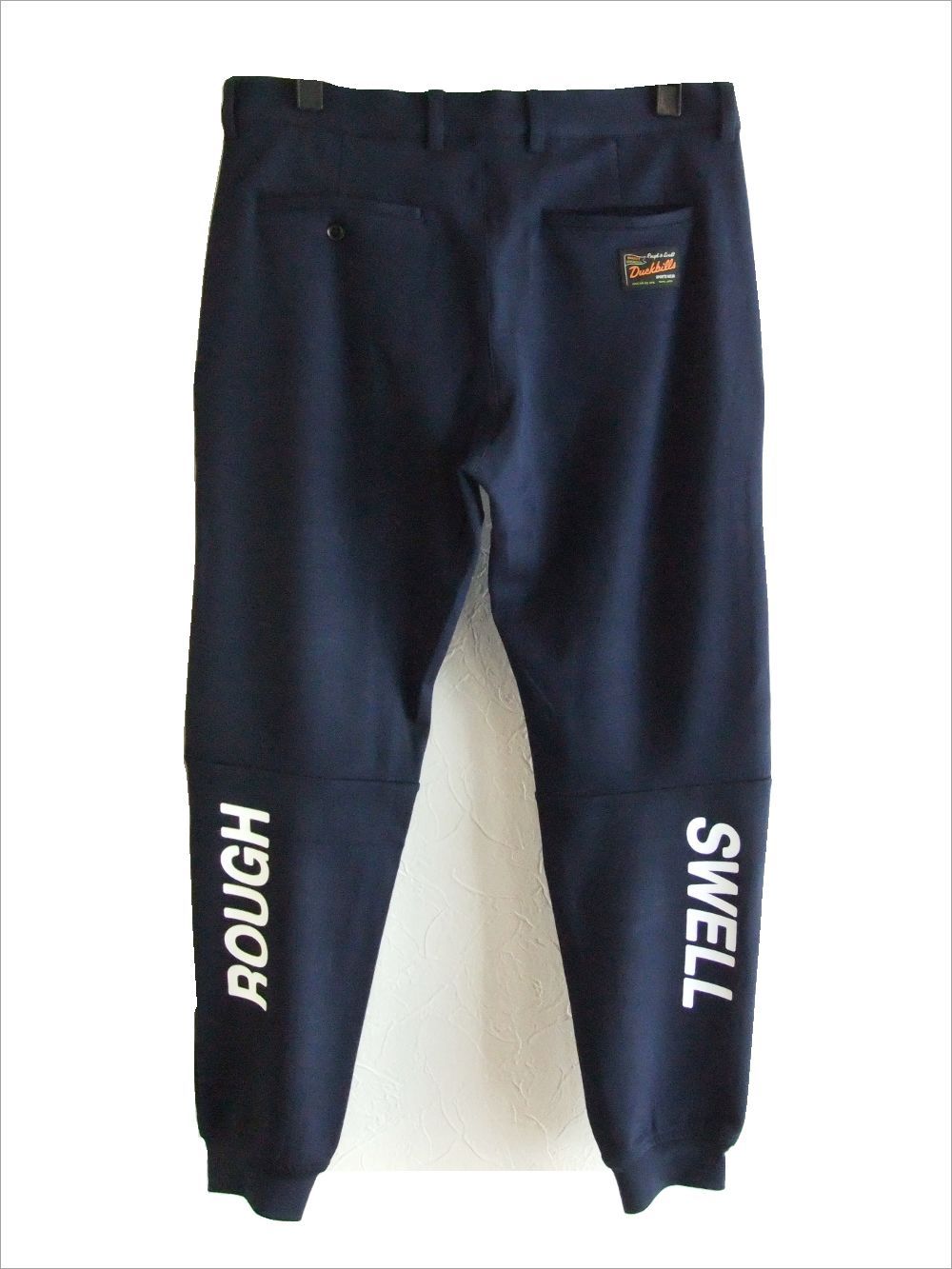 CALF PANTS ( ネイビー )  ジャージー リブパンツ   RSM-21261