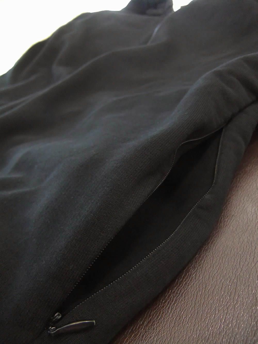 HOODIE FZ （ブラック） ロゴパーカー