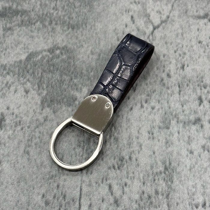LE'SAC  クロコダイル キーホルダー  (ネイビー)  D284