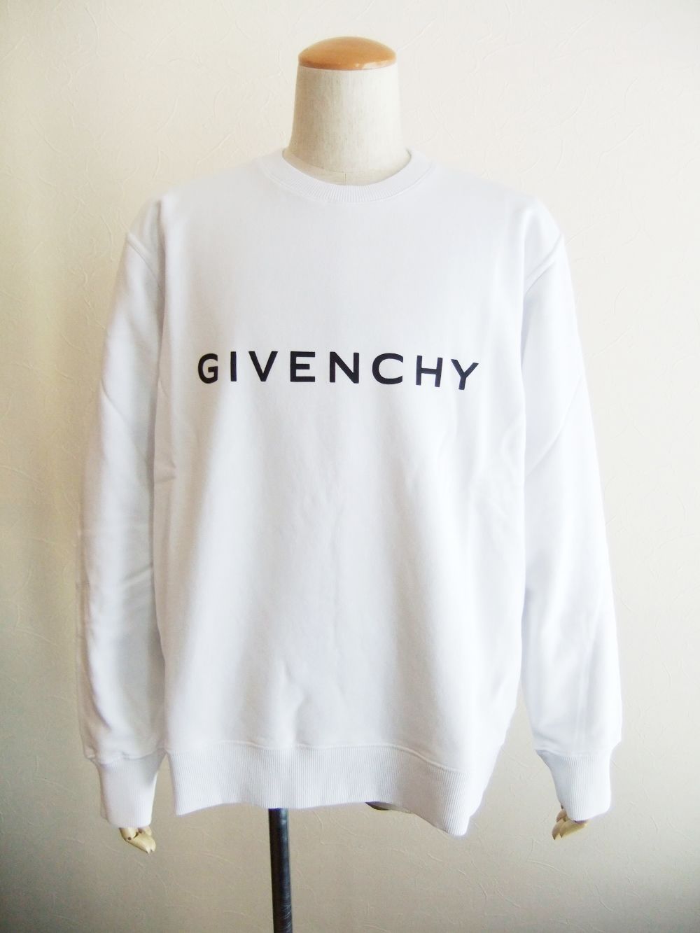 GIVENCHY   GIVENCHY ロゴ スリムフィット スウェットシャツ   4.glad