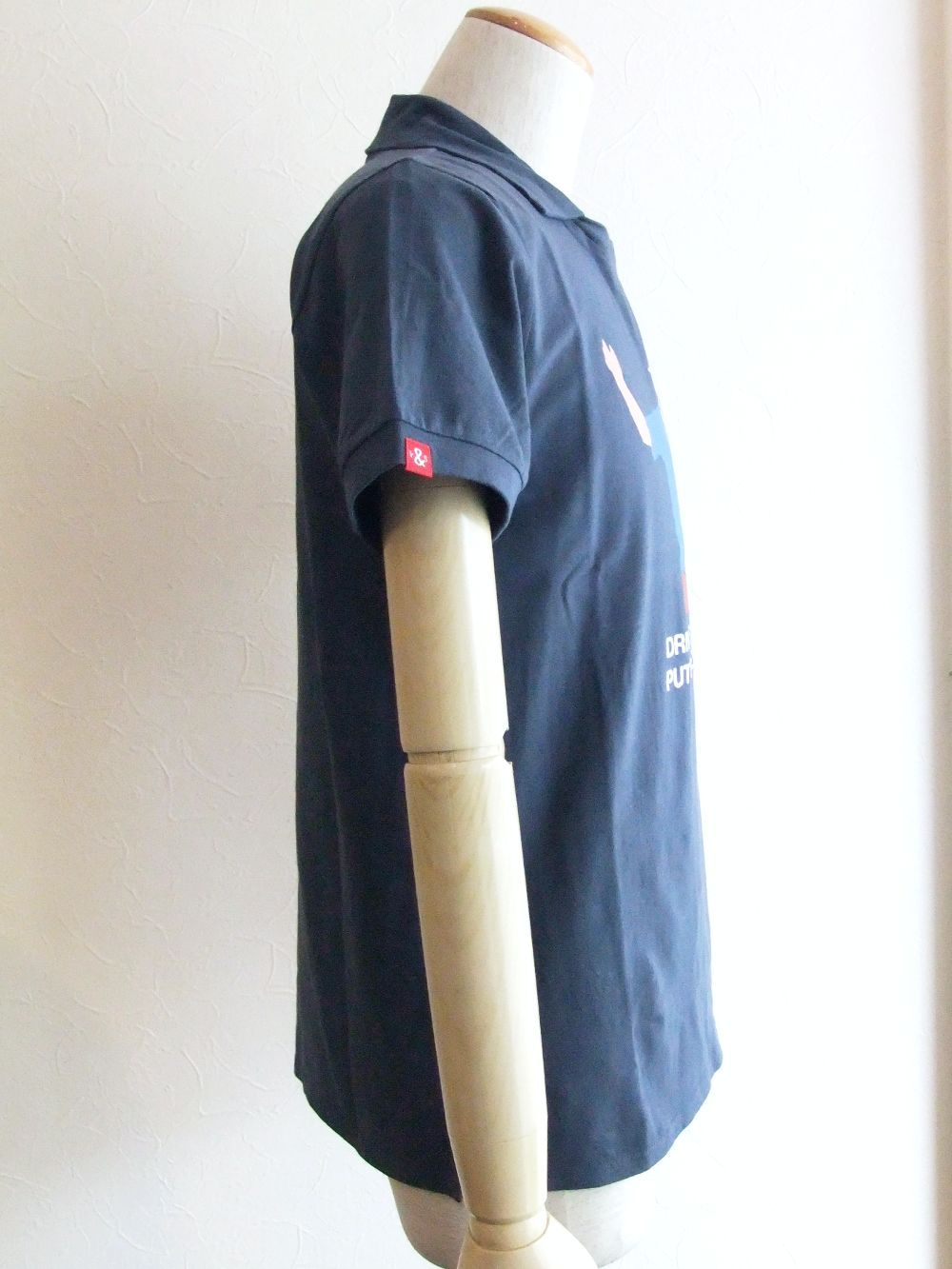 BIG DEAL SKIPPER  (ライトネイビー)  半袖スキッパーポロ  RSM-21029