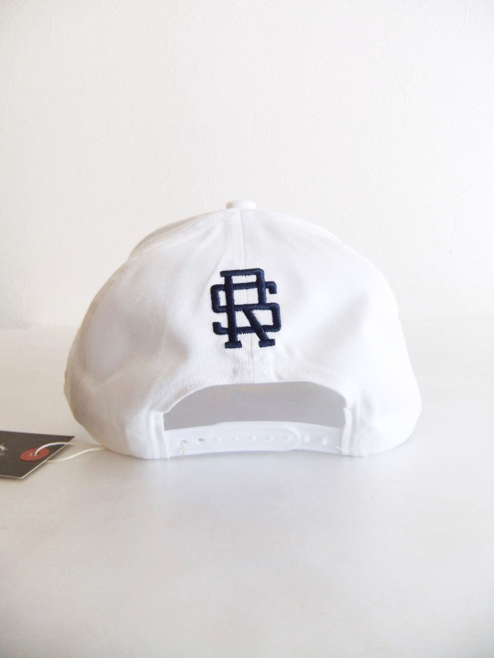 CROWN B.B. CAP  ( ホワイト )  ロゴ入りキャップ  RSA-22202