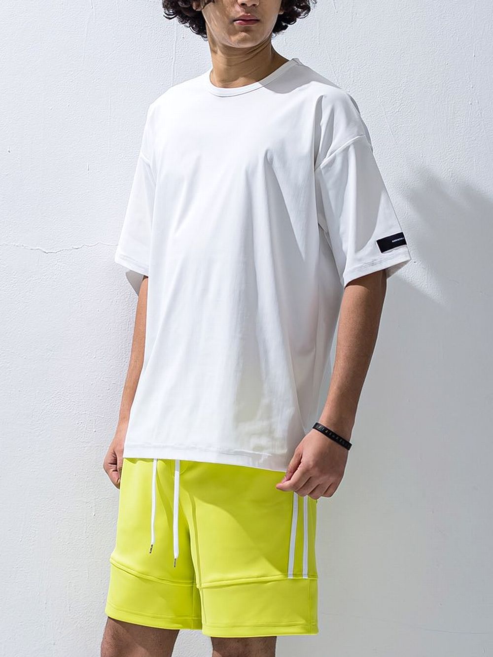 NYLON OVER T  (ホワイト)   ナイロンオーバーTシャツ