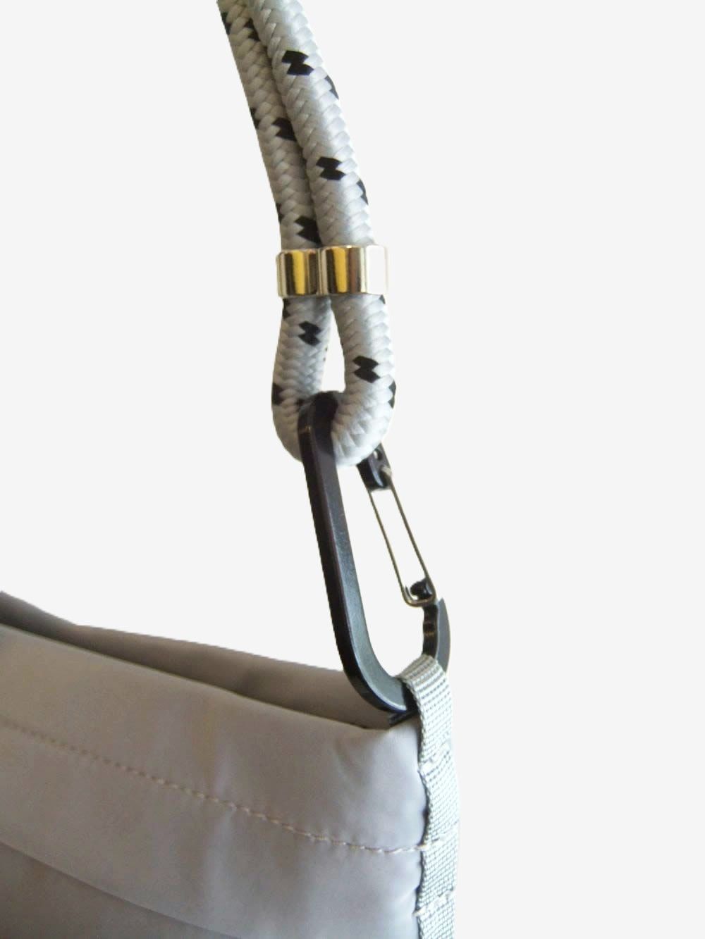 【MICALLE MICALLE Account】 HOMMAGE  HRFMFS SHOULDER BAG STRAP SET (グレー) オマージュ ショルダーバッグ  MAC105GEE