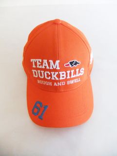 TEAM DUCKBILLS CAP  ( オレンジ )  ロゴ入りキャップ  RSA-23001