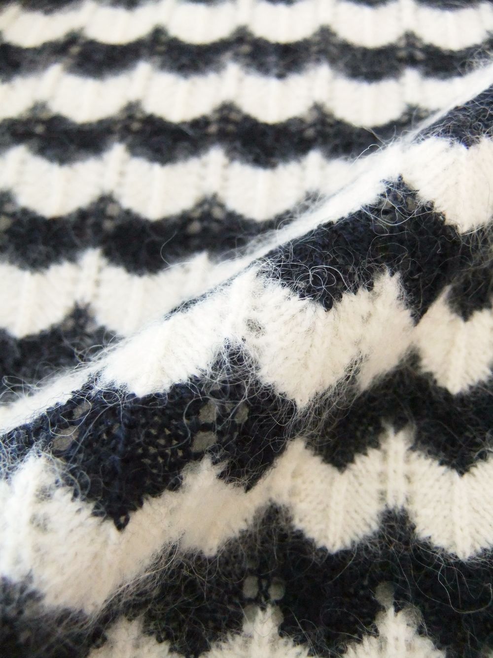 Herringbone Striped CD  ヘリンボーン ボーダー カーディガン   2201-0207
