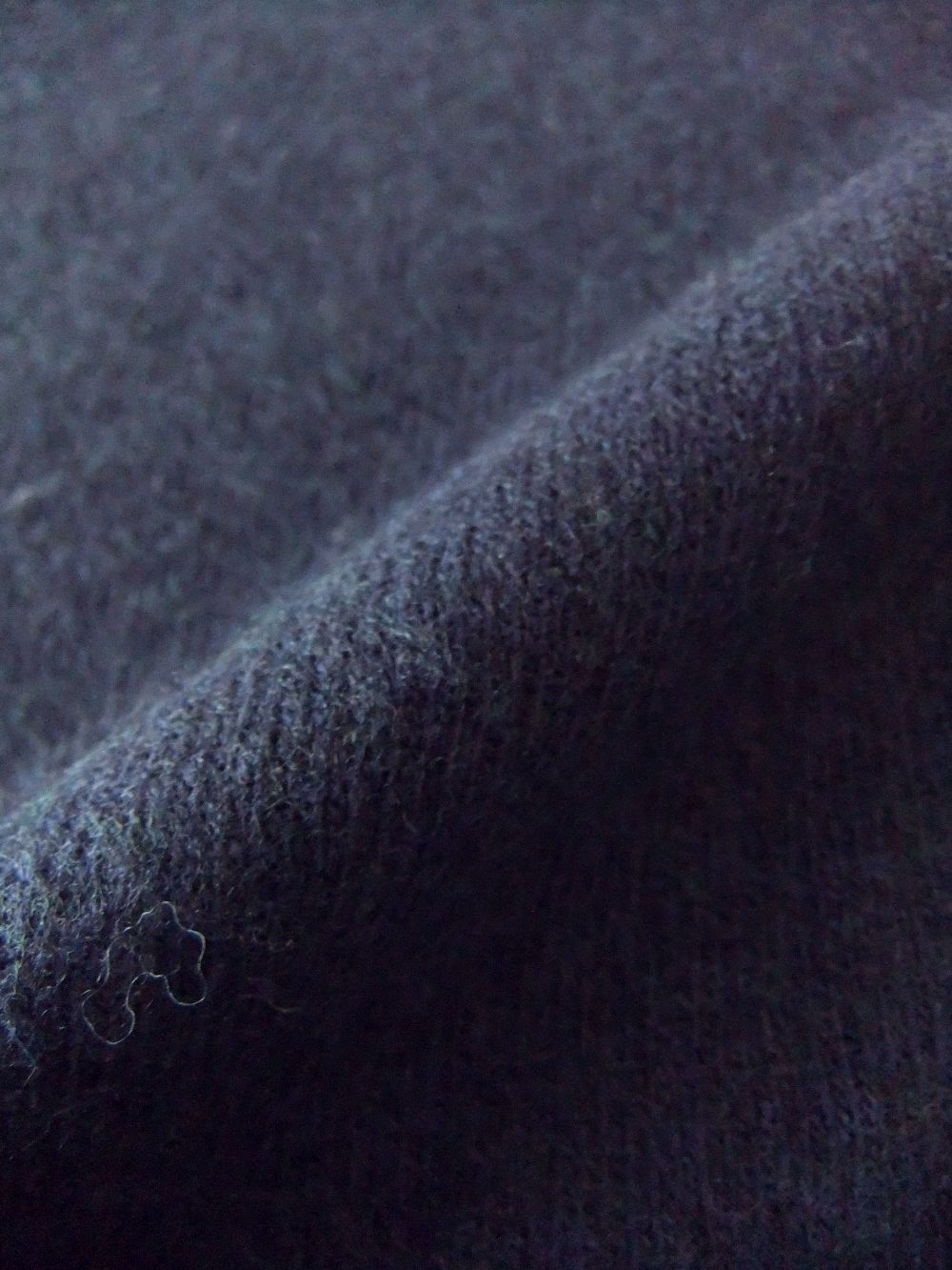 HOODED JUMPER  HOODY DARK   (ネイビー)  ウール フーディ