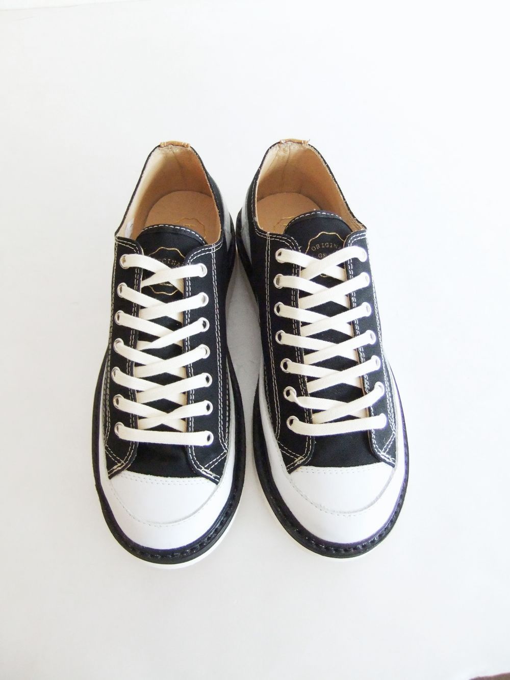ORIGINAL GRADE - MATCH キャンバス × レザー スニーカー