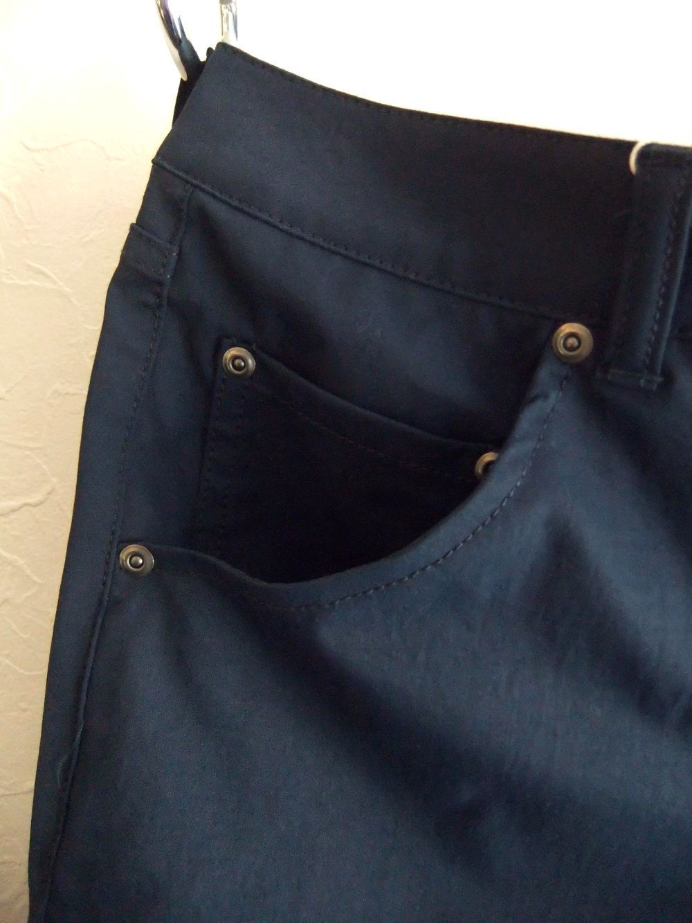 【LADIES】  EARTH TOUR 5 POCKETS W.  (ネイビー)  ストレッチパンツ  RSL-22027