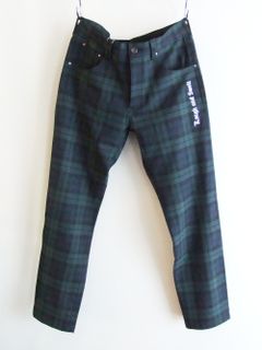 WILLIAM PANTS (ブラックウオッチ)  ストレッチ チェック柄パンツ   RSM-22258