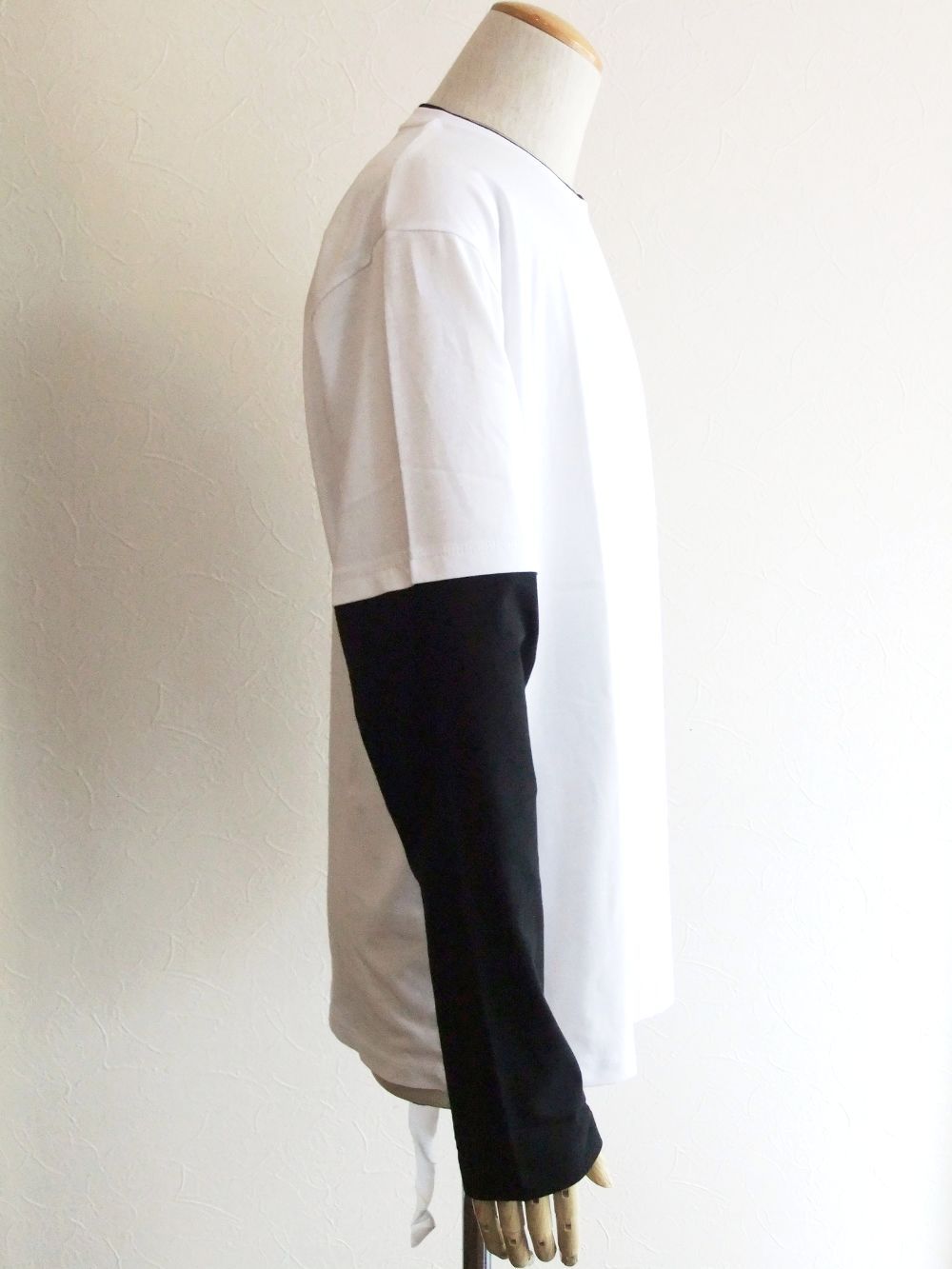 IKONIK ロゴ レイヤードスリーブ  L/Tシャツ