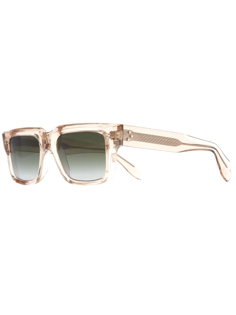 CUTLER AND GROSS   1403 SQUARE SUNGLASSES-SAND CRYSTAL
