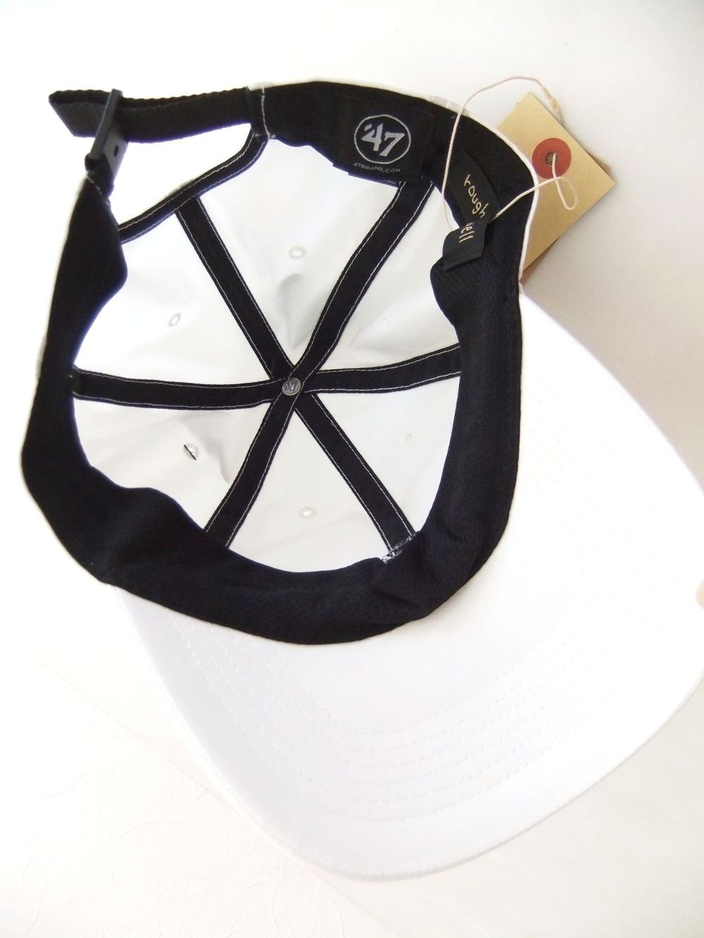 '47 DAD'S CAP (ホワイト)   ロゴ入りキャップ  RSA-21211