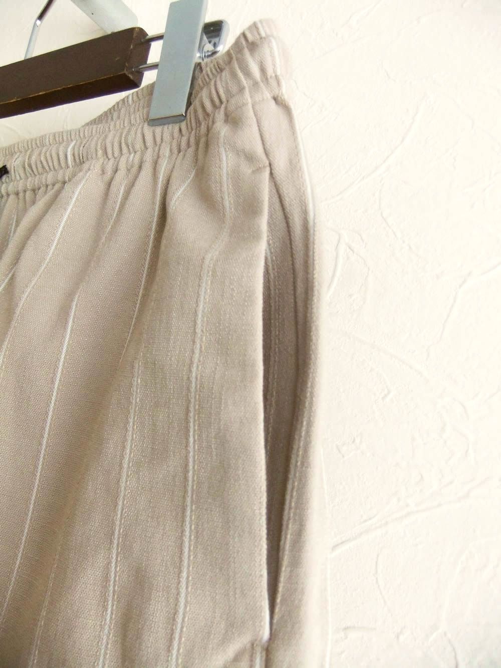 MANFREDO / SH    シルキーピンストライプ ハーフパンツ  A3542