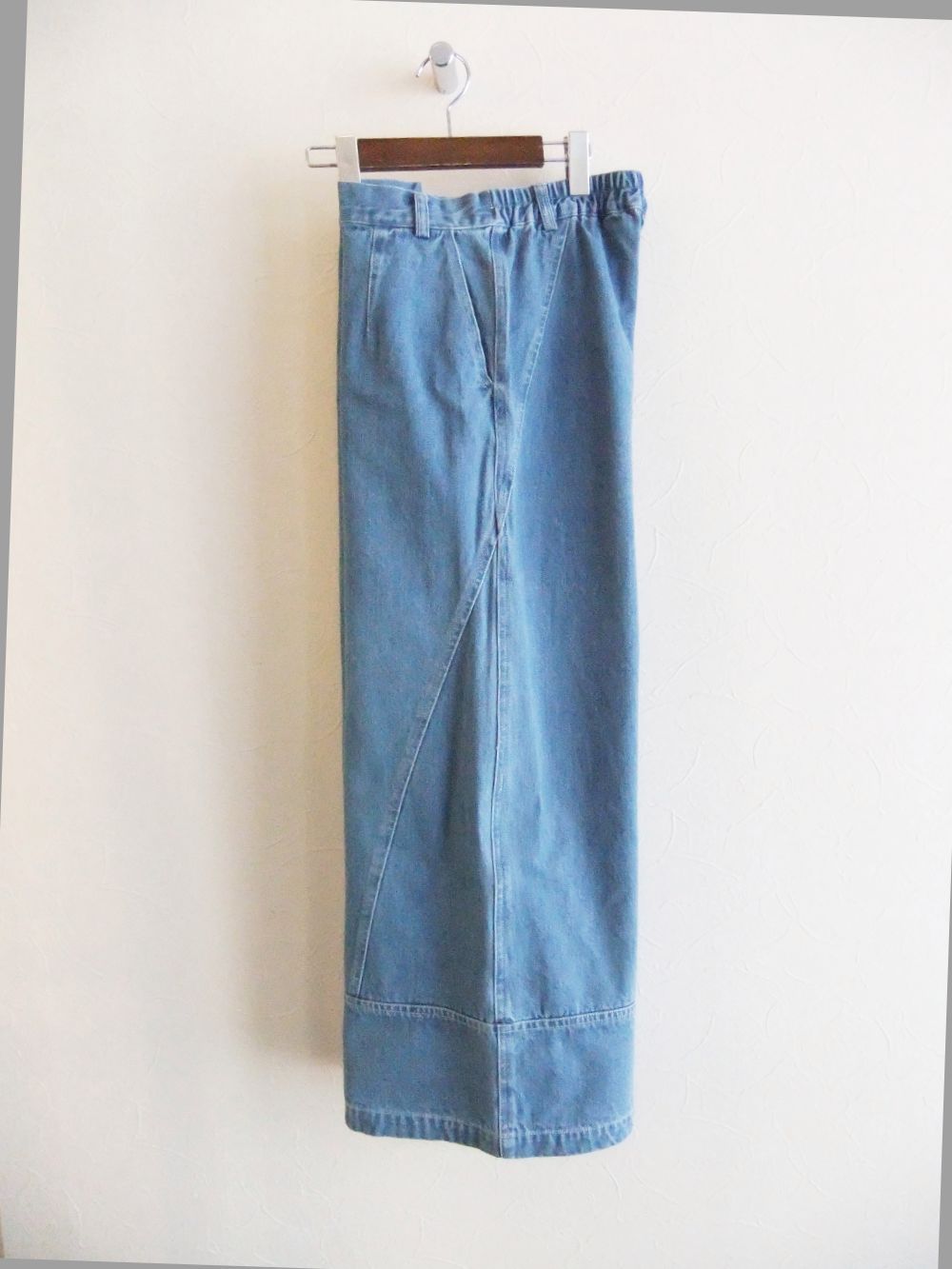 スウィッチング デザイン ワイドデニム パンツ   MM2350