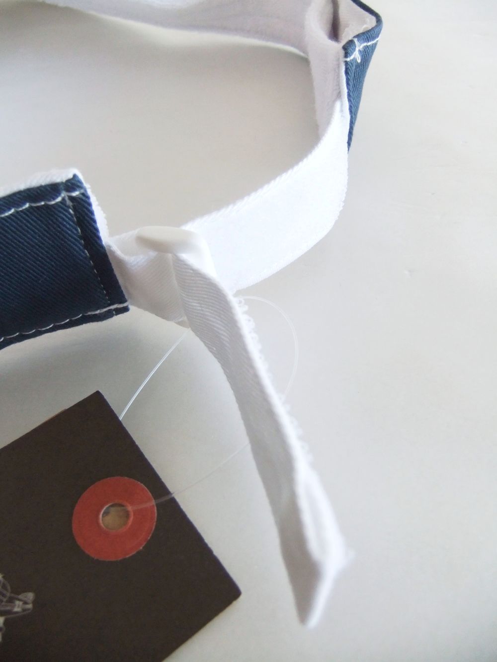 DUCKBILLS SUN VISOR (ホワイト) ロゴ入りサンバイザー  RSA-22006