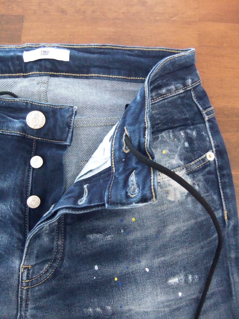 P.M.D.S. - BARRET JERSEY EASY DENIM PANT ジャージー デニム P.M.D.S. - BARRET JERSEY EASY DENIM PANT ジャージー デニム