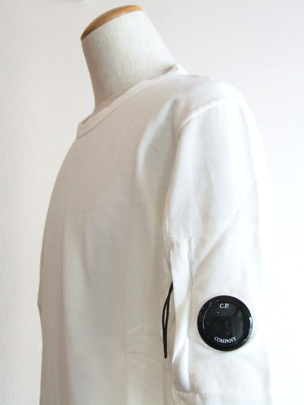 LIGHT FLEECE  SWEATSHIRT   ( ホワイト )  クルーネック スウェットシャツ