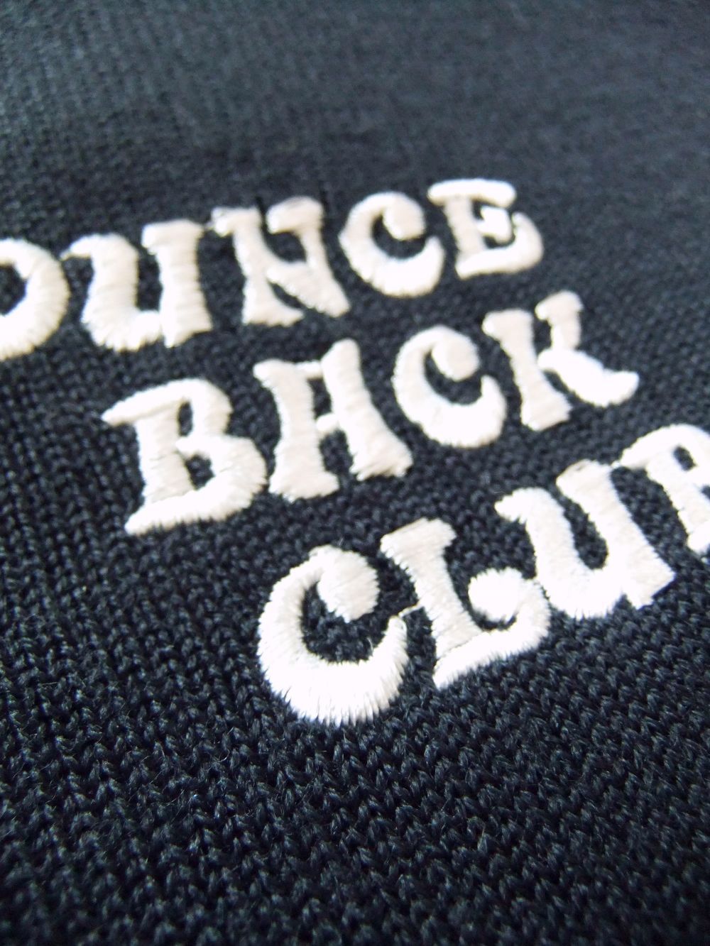 BBC V- NECK   ロゴ入りVネックセーター ( ネイビー ) RSM-20275