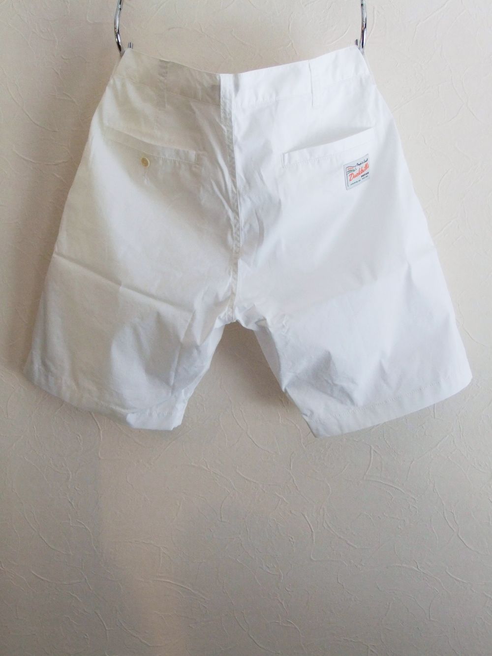 TAKE HEART SHORTS ( ホワイト) ストレッチ ハーフパンツ   RSM-21082