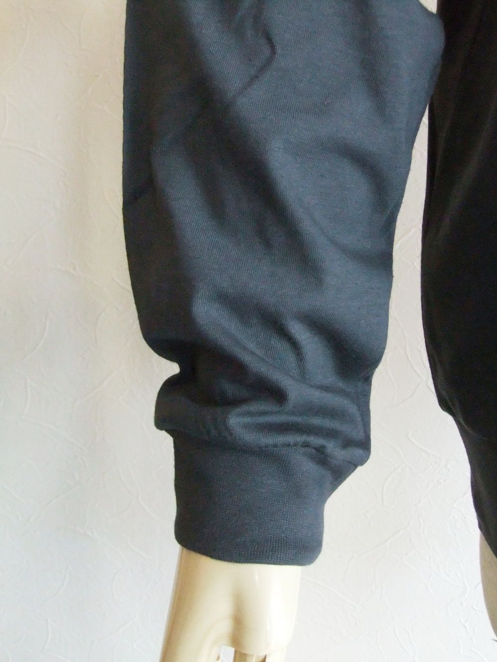 NEBBIOLO LUNGO  (グレー)  クルーネック 長袖Tシャツ