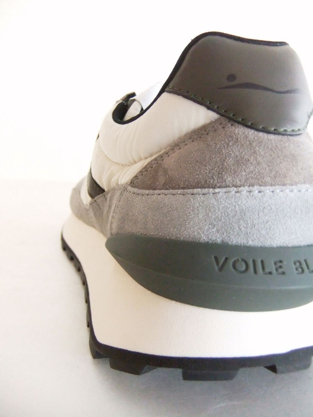 QWARK HYPE MAN  ( WHITE/GRAY )  ナイロン × スエード  スニーカー