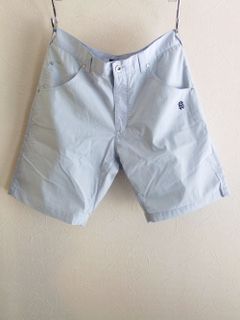 GARY SHORTS ( ブルー ) ストレッチ ハーフパンツ   RSM-21079
