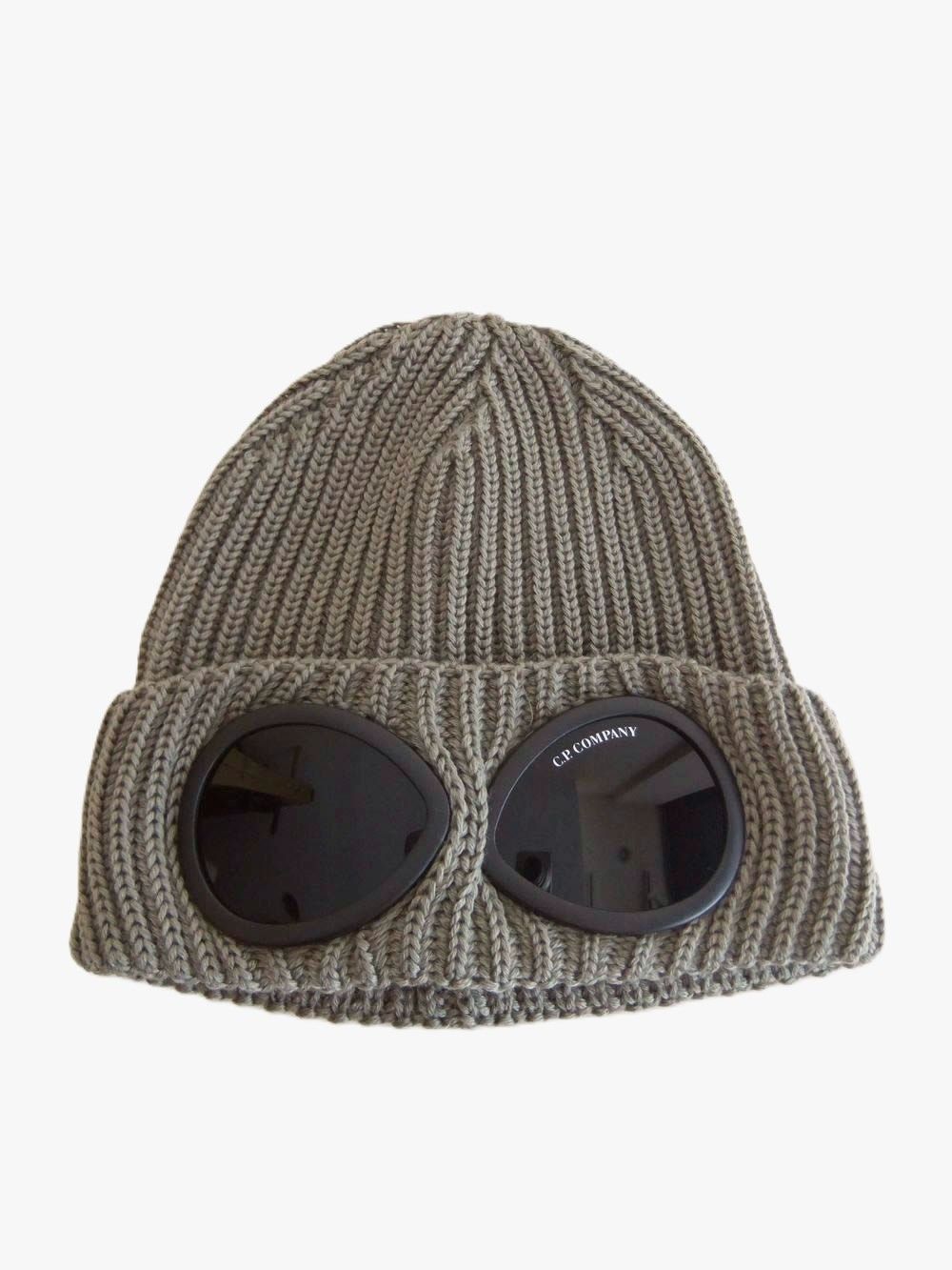 EXTRAFINE MERINO WOOL GOGGLE BEANIE ゴーグル ニット帽 (ダークグレー)