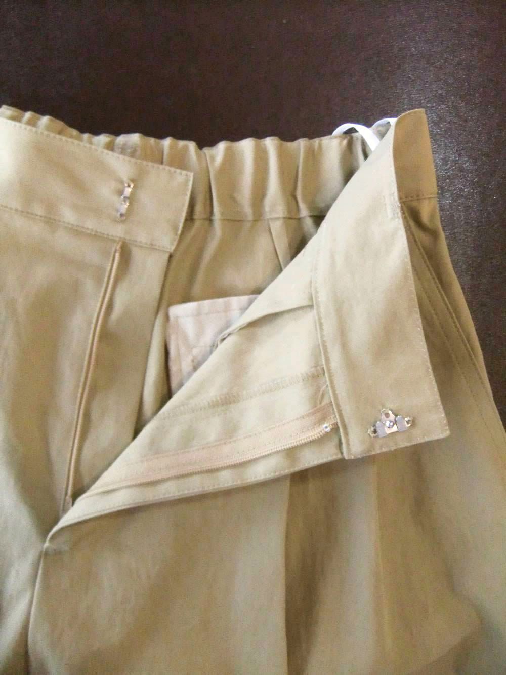 2タック入り ワイド パンツ   616631