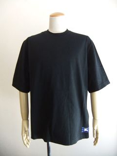 ロゴパッチ コットン  Tシャツ  (ブラック)