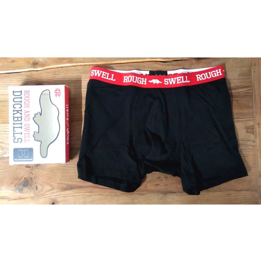 LUCKY BOXER SHORTS  (ブラック ) ボクサー型ショーツ   RSA-21018