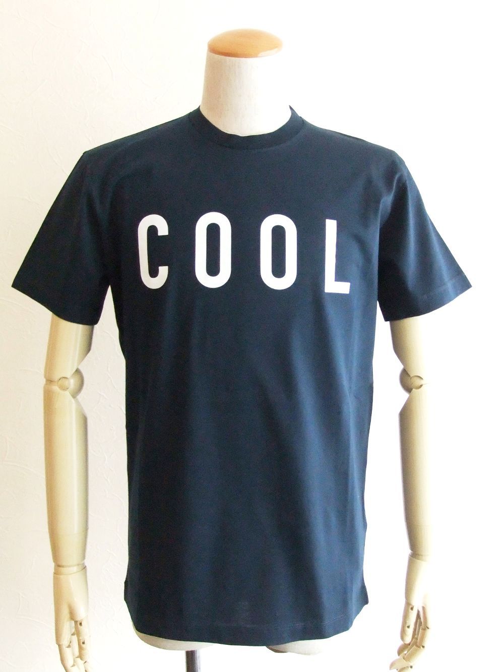 COOL T-SHIRT  ロゴプリント T-SHIRT (ネイビー)  S71GD1070