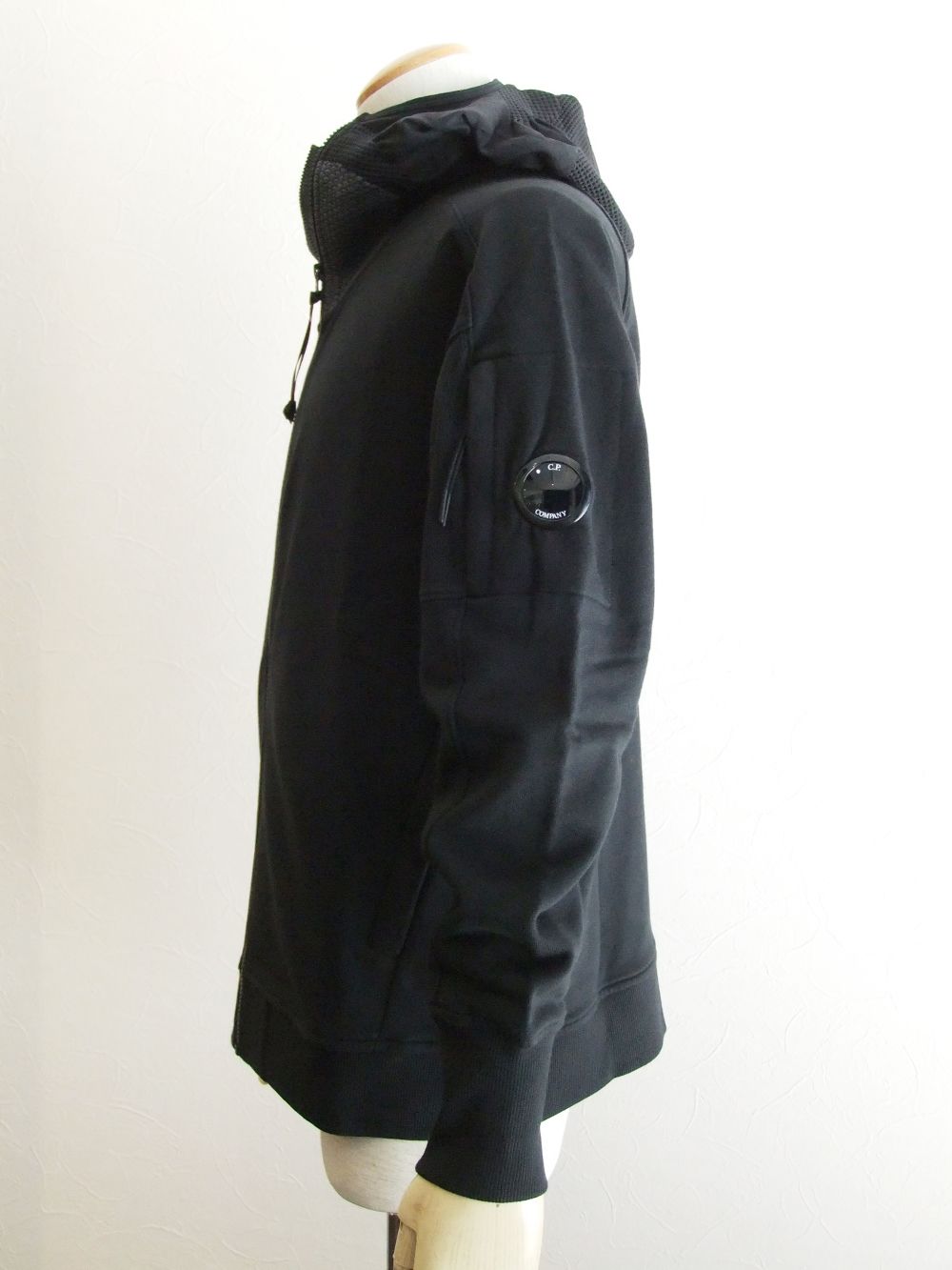 Diagonal Raised Fleece Full Zip Lens Hoodie Zip フーデット"スウェット 09CMSS035A005086W