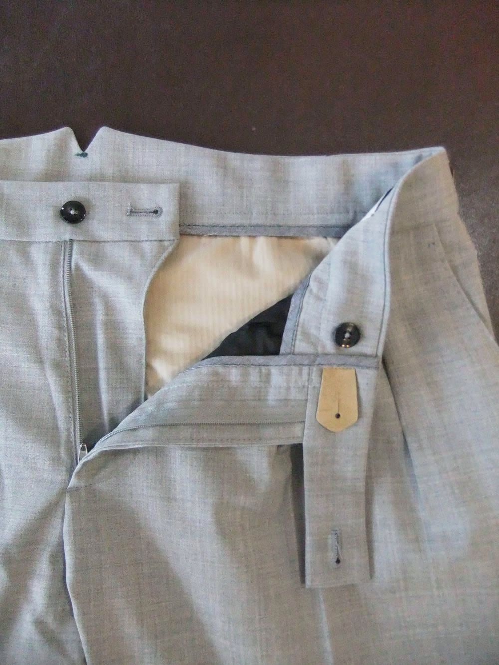 MORELLO SCOTCH   スコッチ テックウール 2プリーツパンツ