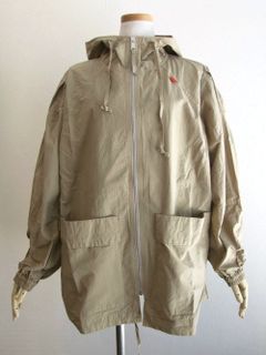 近江晒 ダンプ アノラック パーカー ブルゾン   F-1037
