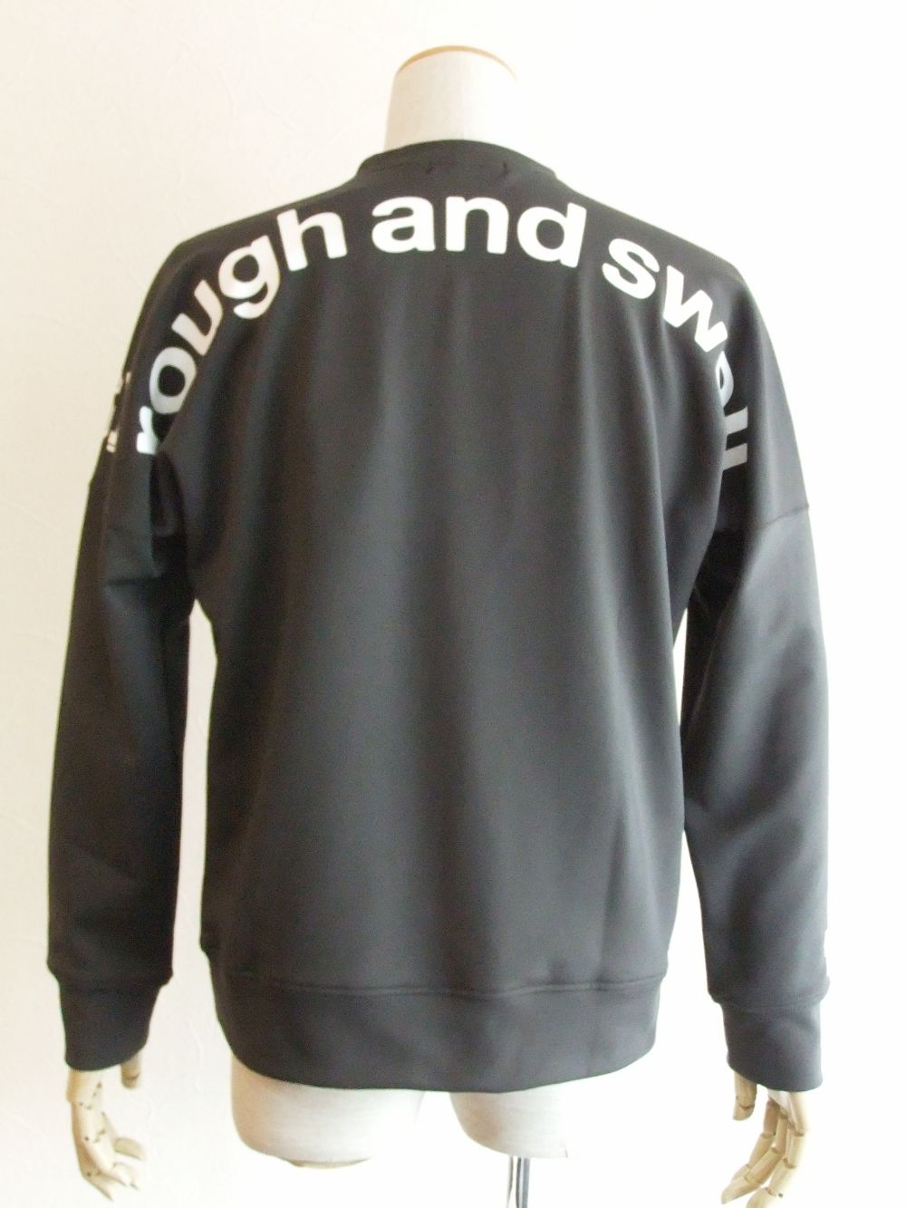 BIG ARCH SWEAT  ロゴ入りスウェットシャツ  ( グレー )  RSM-21204
