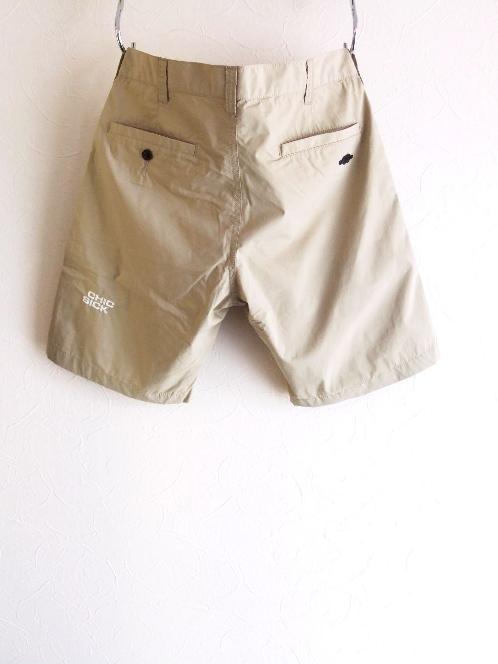 EARTH TOUR SHORTS (ベージュ)  コットンストレッチ ハーフパンツ   RSM-23047