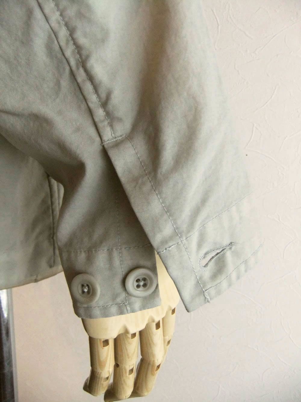 TAYLON P BUTTON LENS OVERSHIRT  (グレージュ)  オーバーシャツ ジャケット