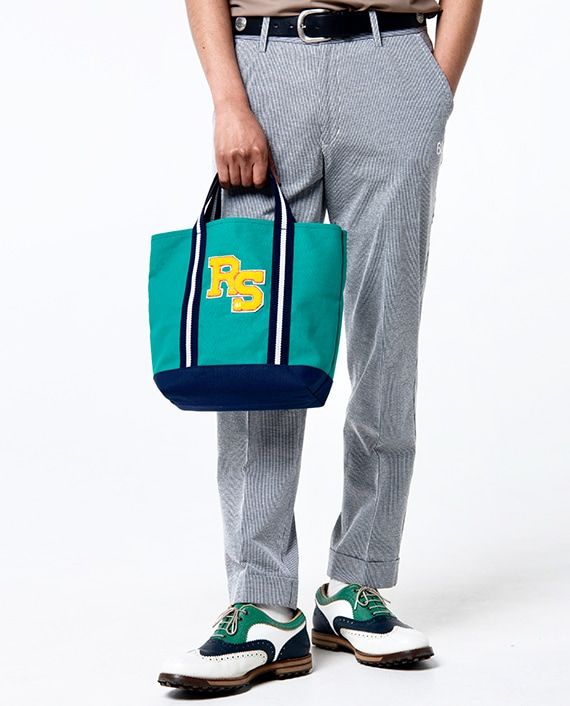 LETTERED CART BAG  カートバッグ  (グリーン)   RSA-25013